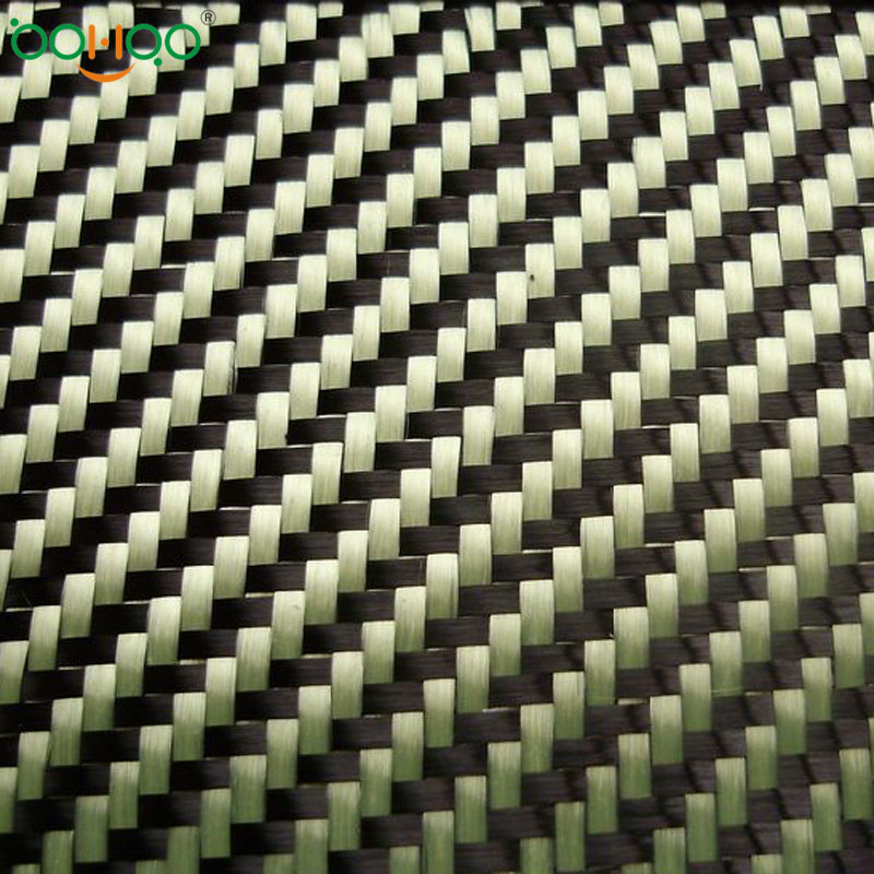 碳纖維芳綸布 耐高溫芳綸纖維布碳纖布 輕質高強斜紋芳碳混編布多型号規格 高性能纖維布織物
