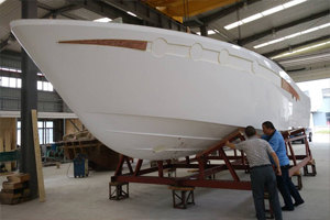玻璃鋼船(chuán)模36尺 雅博聖玻璃鋼複合材料遊艇/釣魚艇/漁船(chuán)模具多規格尺寸 船(chuán)艇原模設計制造加工定制